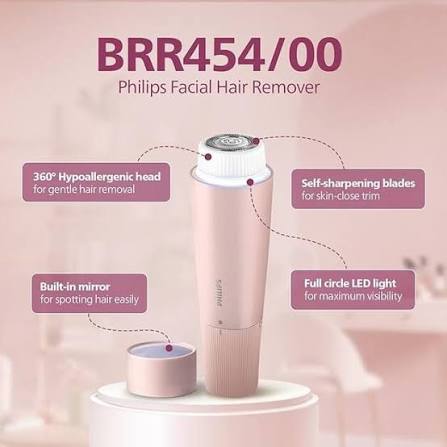 ماشین اصلاح صورت بانوان فیلیپس مدل BRR454( ارسال 2 روز کاری )